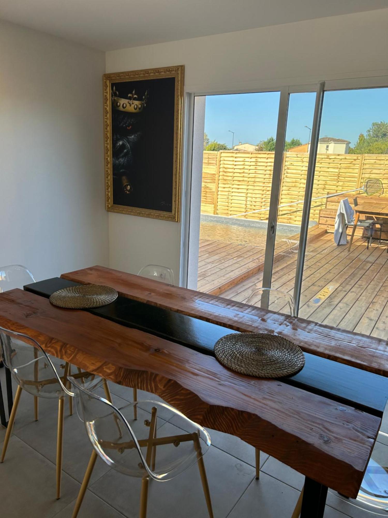 Aux Portes De Bordeaux Maison Cocooning Avec Piscine アンバーレ・エ・ラグラーヴ エクステリア 写真